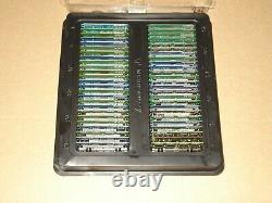 Lot of 50 4GB PC3, PC3L Laptop Memory Rams Premium Brands Tested Working