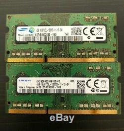 Lot of (61) SAMSUNG 4GB 1Rx8 DDR3 PC3L-12800S 1600MHZ Laptop Memory RAM