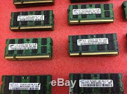 (Lot of 70) Samsung 2GB PC2-6400S 800MHz DDR2 SODIMM Laptop Memory RAM R586