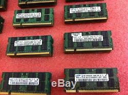 (Lot of 70) Samsung 2GB PC2-6400S 800MHz DDR2 SODIMM Laptop Memory RAM R586