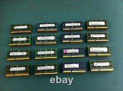 (Lot of 80) Mixed Brand 2GB PC3-8500S 1066MHz DDR3 SODIMM Laptop Memory RAM R806