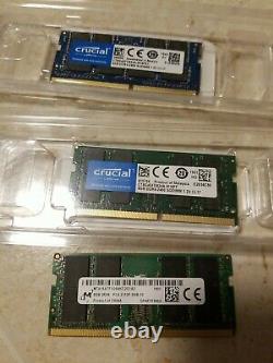 Lot x 6 laptop memory ram 8gb ddr4 and ddr3L