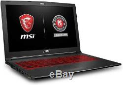 MSI GV62 8RD-200 15.6 Laptop, Intel i5-8300H, 8GB RAM, 16GB Memory+1TB