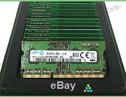 Matching Lot 20 4GB Samsung PC3L-12800S DDR3L 1600 SO-DIMM Laptop Memory RAM