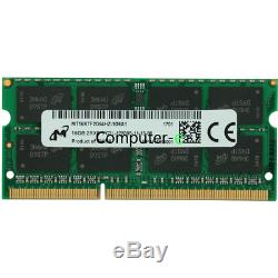 Micron 16GB PC3L-12800S DDR3L-1600MHZ 1.35V 204Pin SO-DIMM Laptop Memory Ram
