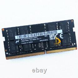 Micron 32GB 2x 16GB 2RX8 DDR4 RAM 21300S PC4-2666V 260PIN SO-DIMM Laptop Memory