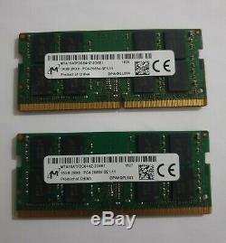 Micron 32GB 2x16GB DDR4 PC4-21300 2666MHZ 260PIN SODIMM 1.2V laptop ram Memory