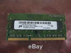 Micron 4GB PC3L 12800 1600 DDR3 Sodimm Laptop RAM Memory 1x4096MB Single Stick
