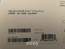 Microsoft Surface Pro 7 i7 10th Gen 16gb RAM 256gb Memory