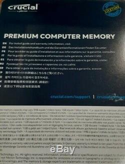 NEW CRUCIAL 32GB (2X16GB) 2400MHz DDR4 SO-DIMM MEMORY RAM LAPTOP CT2K16G4SFD824A