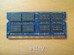 Nanya 2GB PC2-6400 666 DDR2 Sodimm Laptop RAM Memory 1 x 2048MB Single Stick