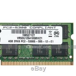 New 4GB 8GB 16GB RAM DDR2 PC2-5300 DDR2 667Mhz 200Pin SODIMM Laptop Memory RAM