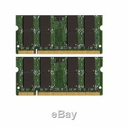 New 8GB 2X4GB PC2-5300 DDR2-667 667MHz 200pin Sodimm Laptop Memory Module RAM