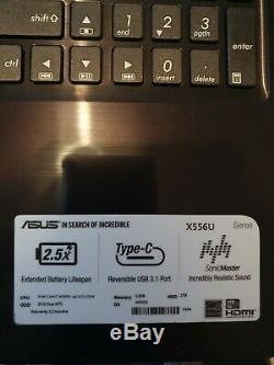 New Asus X556UA CPU i7 / RAM 12GB / Memory 2TB /DVD / USB 3.1