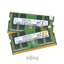 RAM For Samsung 2PCS 16GB DDR4 2400MHz PC4-19200 SODIMM 260pin Laptop Memory 32G