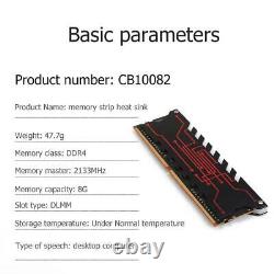 RAM Internal Memory DDR4 2233MHz Radiator for Computer Laptop Intel AMD 8G
