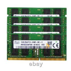 SK Hynix 4x 16GB 2RX8 PC4-24088T PC4-19200S CL17 SO-DIMM Laptop Memory RAM