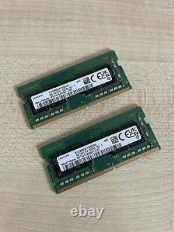 Samsung 16GB 2x8GB 1Rx16 PC4-3200V DDR4-3200MHz SODIMM 260 Pin Laptop Memory RAM