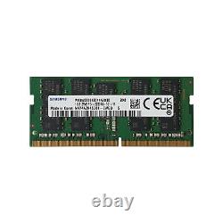 Samsung 16GB DDR4 PC4-25600 3200MHz 260 Pin ECC SODIMM 1.2V CL 21 laptop ram