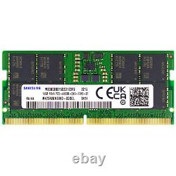 Samsung 16GB PC5-38400 DDR5 4800 MHz SODIMM Laptop Memory RAM (M425R2GA3BB0-CQK)