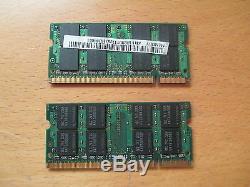 Samsung 2GB DDR2 Laptop RAM Memory 2 X 1GB DDR2 555 SODIMM PC2-5300 200pin RAM