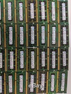 Samsung 2GB PC3 10600 1333 DDR3 Sodimm Laptop RAM Memory 2048MB x 68 Job Lot