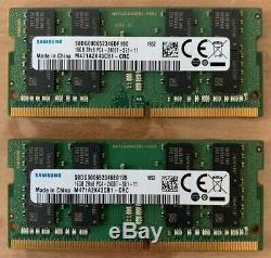 Samsung 32GB (16GB x 2) DDR4 PC4 2400T 260-pin SO-DIMM Laptop Ram Memory