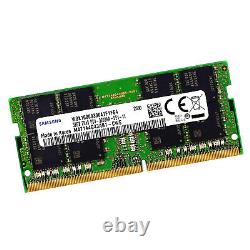 Samsung 32GB 3200MHz DDR4 PC4-25600S Non ECC Unbuffered SODIMM Laptop Memory RAM