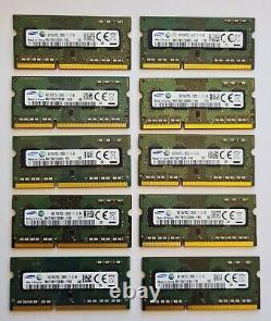 Samsung 40GB (10x4GB) DDR3L 1600MHz Laptop RAM PC3L 12800S SODIMM Memory 204pin