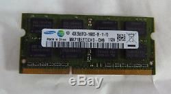 Samsung 4GB PC3 10600 1333 DDR3 Sodimm Laptop RAM Memory 1 x 4096MB Single Stick