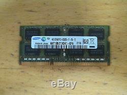 Samsung 4GB PC3 8500 1066 DDR3 Sodimm Laptop RAM Memory 1 x 4096MB Single Stick