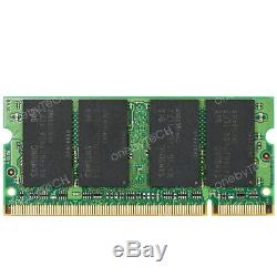 Samsung 8GB KIT 2x4GB 2Rx8 PC2-6400 DDR2-800 200pin SODIMM Laptop Memory RAM