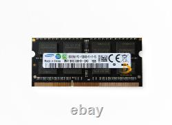 Samsung Kits 10x 8GB 2RX8 DDR3 1600MHz PC3-12800S 1.5V SODIMM Laptop RAM Memory