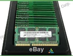 Tested Lot 16 4GB Mixed Brand Micron PC3 PC3L 12800S DDR3 1600 Laptop Memory RAM
