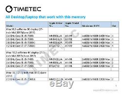 Timetec 2x16GB DDR4 2400MHz PC4-19200 Non-ECC 1.2V 2Rx8 SODIMM Laptop Memory RAM