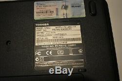Toshiba L550 Dual Core T6500 @ 2.1 GHz 4GB Ram Memory 256GB SSD HDD