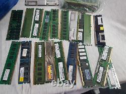 Untested Job Lot Approx 7.5KG Server/Laptop/Desktop Memory Ram Sticks