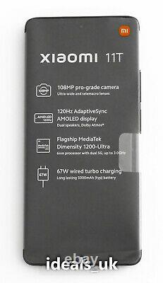 Xiaomi Mi 11T (256GB, 8GB RAM, Dual-SIM, Unlocked) Phone Meteorite Gray